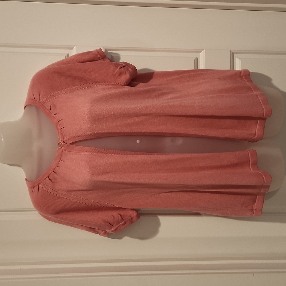 Women's short sleeve cardigan size XL fits like L